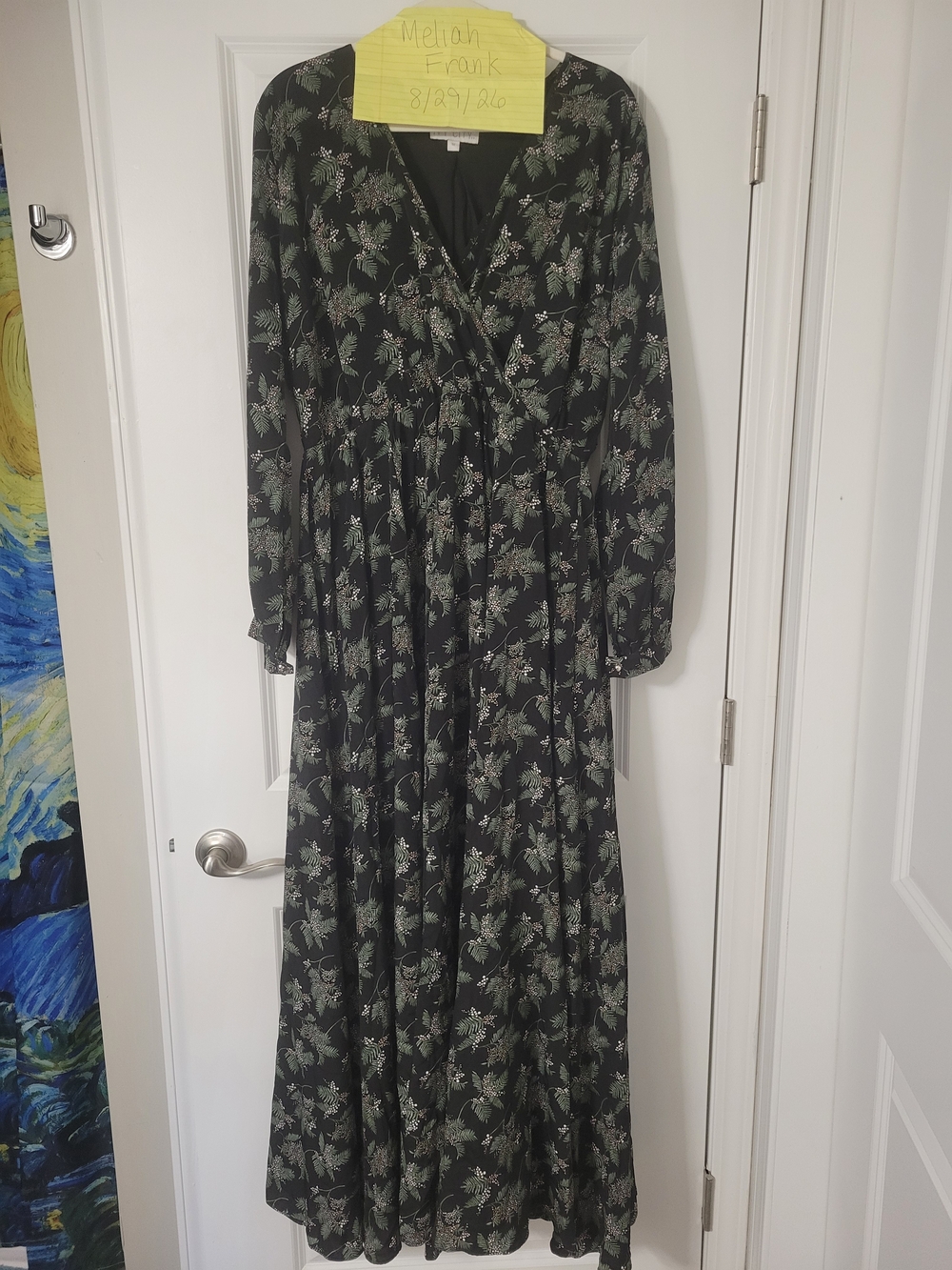 Ivy City Co Holly Berry Maxi Dress 1X